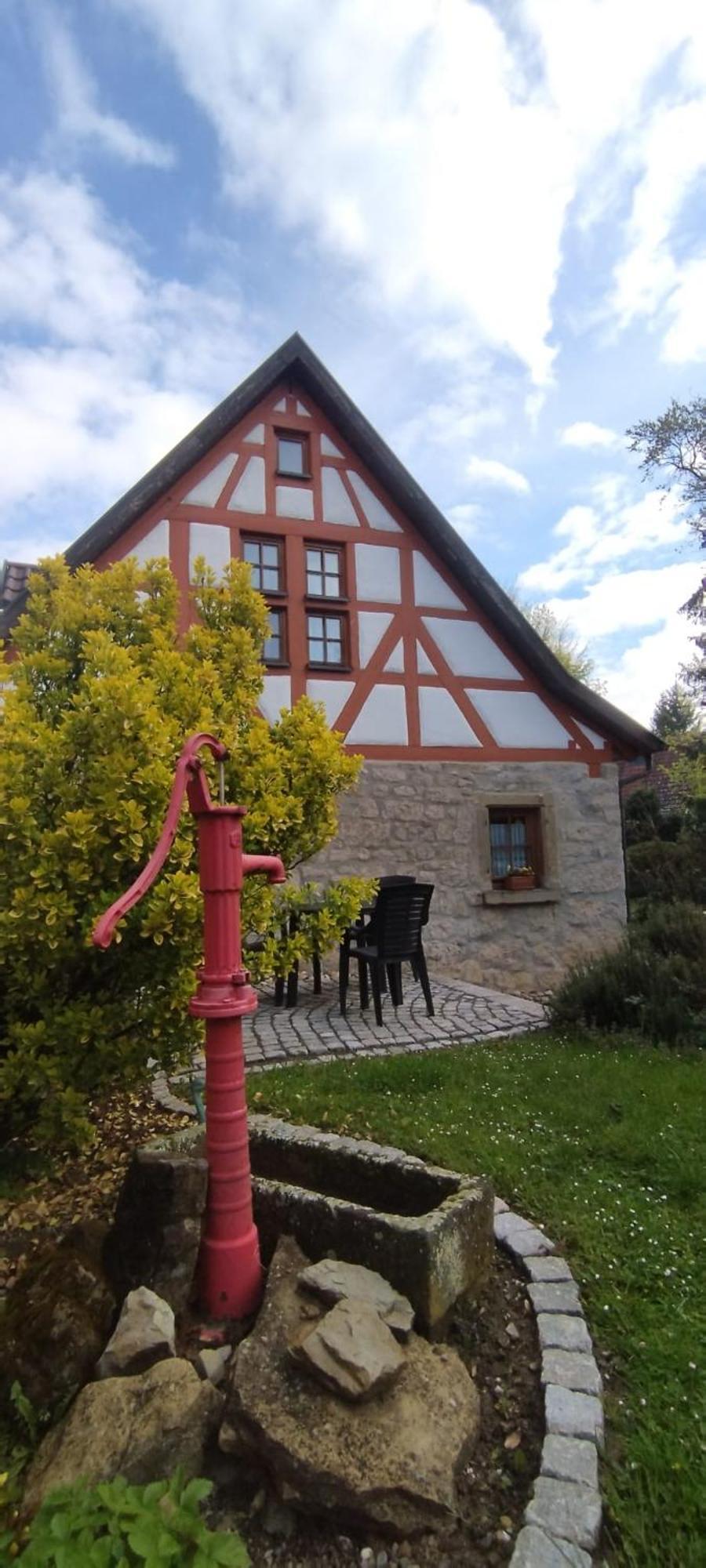 Villa Idyllisches Fachwerkhaeusle Mit Terrasse Am Tor Zum Schwarzwald Horb am Neckar Exterior foto